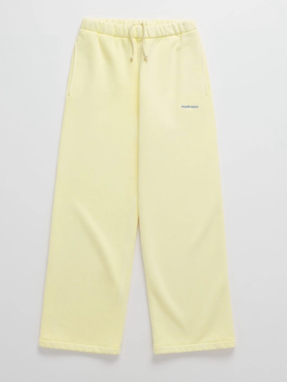MADHAPPY Butter Yellow Sweatpants Medium